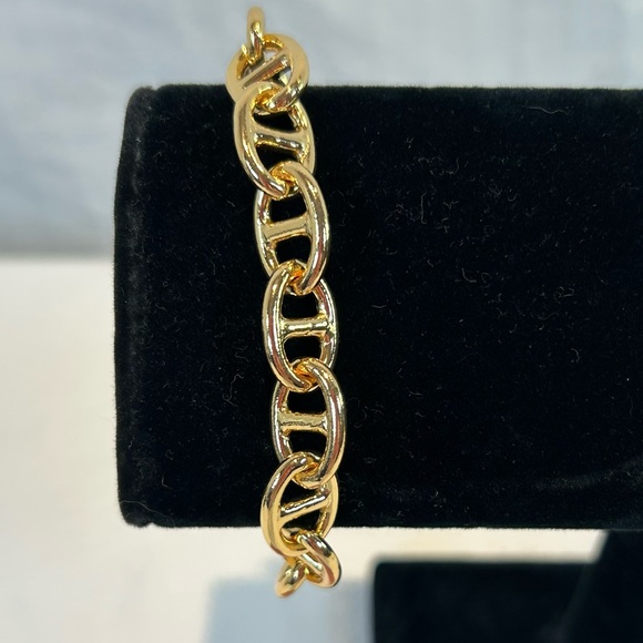 OMA the Label NWT The Abuja Gold Link Bracelet - Picture 5 of 8